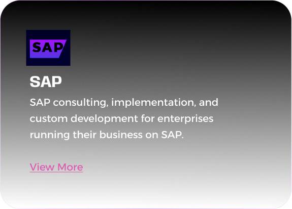 SAP Service Card